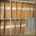 blueprint shelving