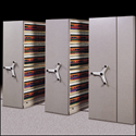 anchorless mobile shelving