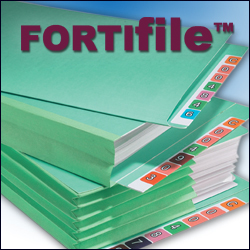 durable, environmentally-friendly file folder - FORTIfile