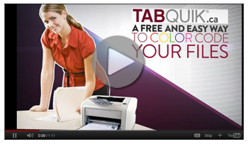 TABQUIK Color Coded Labeling Software Video